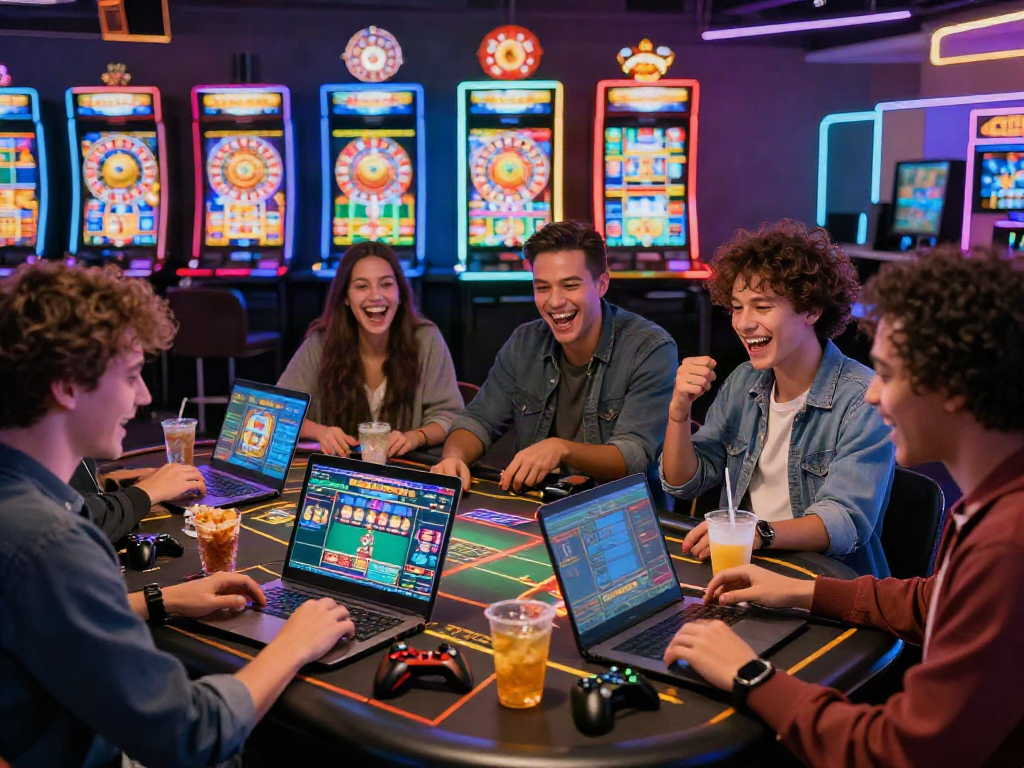 Exciting gaming session with friends at https://789win11.org/ showcasing vibrant virtual casino experiences and fun.