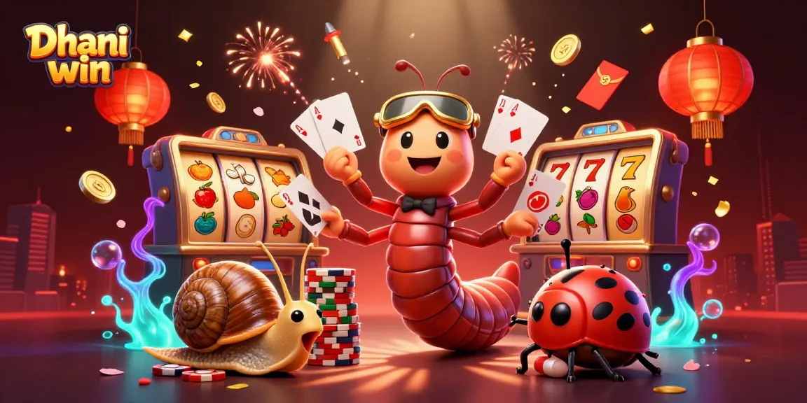 Dhani win slot game scene with vibrant characters, interactive elements, and engaging gameplay atmosphere
